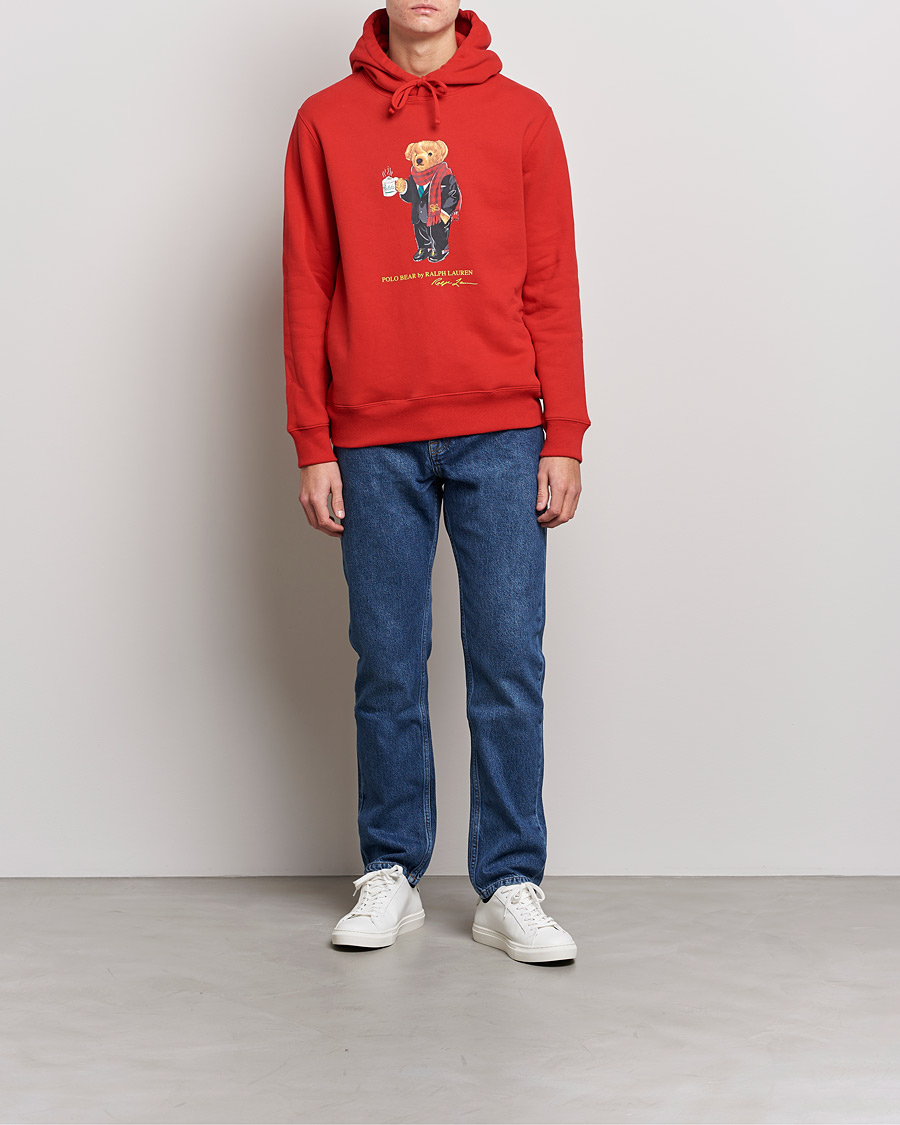 Hombres | Jerséis y prendas de punto | Polo Ralph Lauren | Lunar New Year Bear Hoodie Red