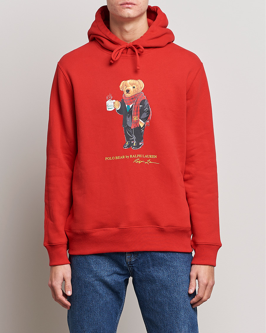 Hombres | Jerséis y prendas de punto | Polo Ralph Lauren | Lunar New Year Bear Hoodie Red