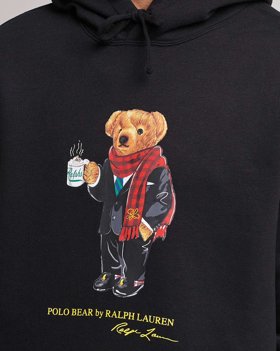Hombres | Jerséis y prendas de punto | Polo Ralph Lauren | Lunar New Year Bear Hoodie Black