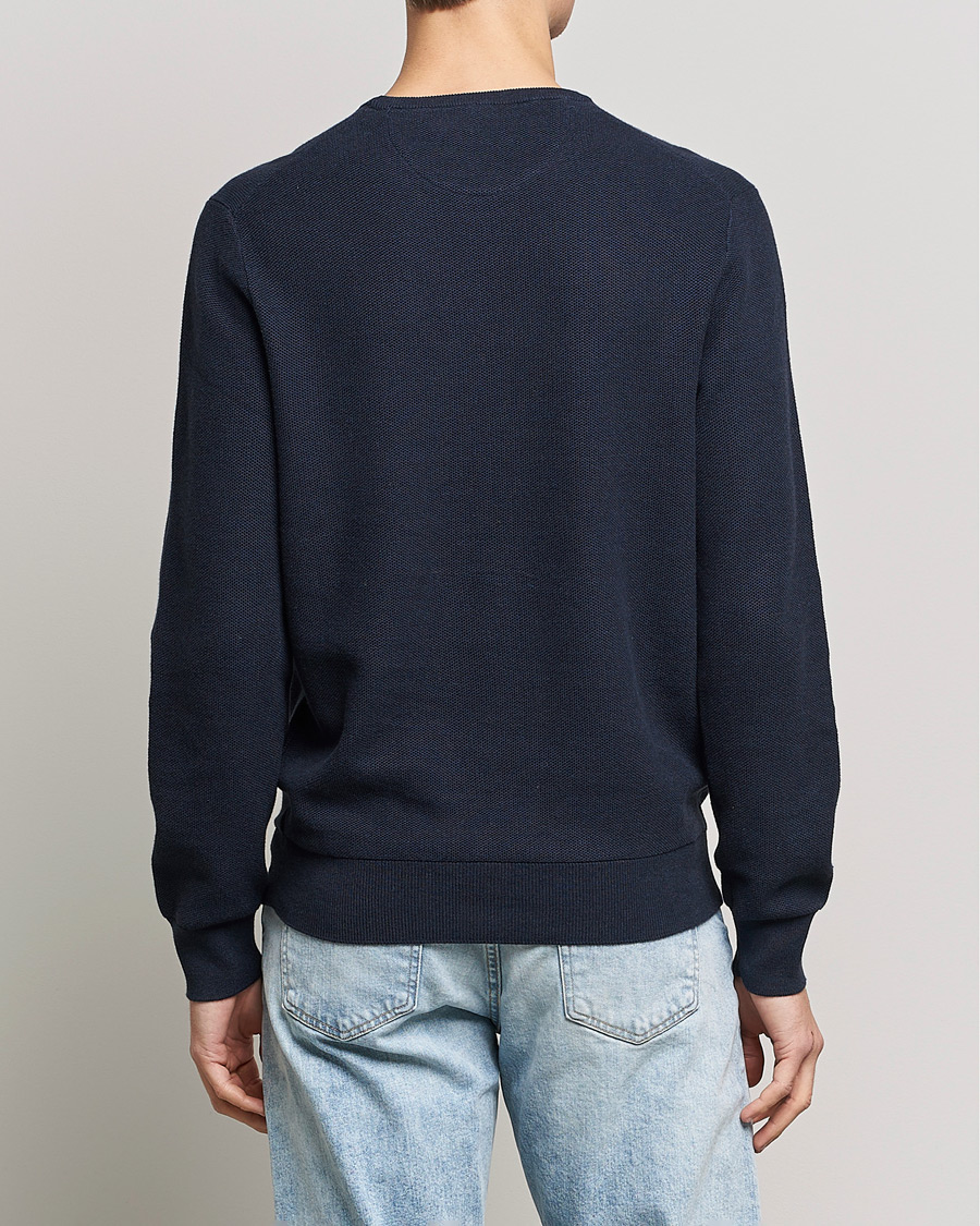 Hombres | Jerséis y prendas de punto | Polo Ralph Lauren | Textured Crew Neck Sweater Navy Heather