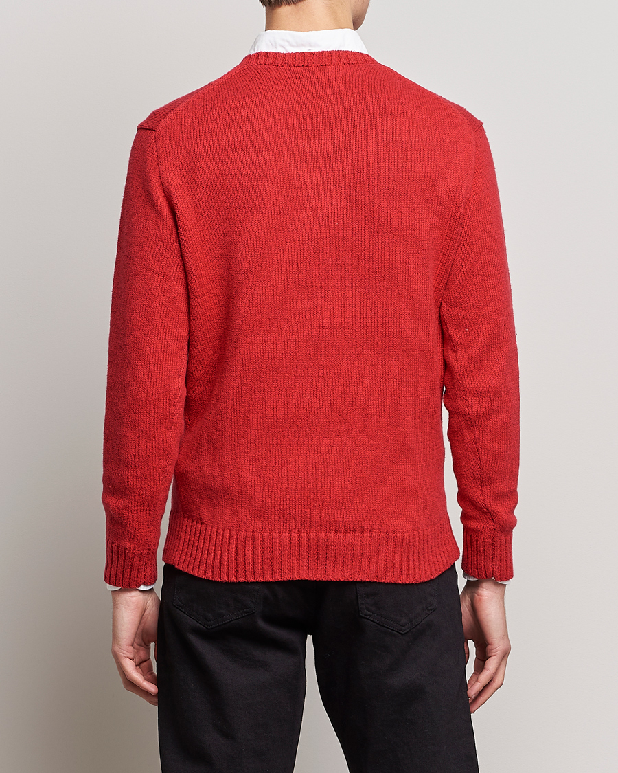 Hombres | Jerséis y prendas de punto | Polo Ralph Lauren | Lunar New Year Bear Knitted Sweater Red