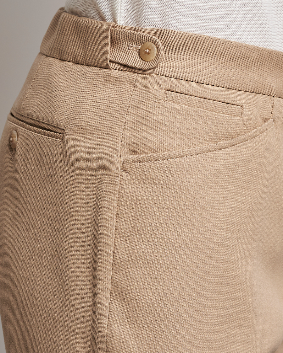 Hombres | Pantalones | Ralph Lauren Purple Label | Cavalry Twill Trousers Tan