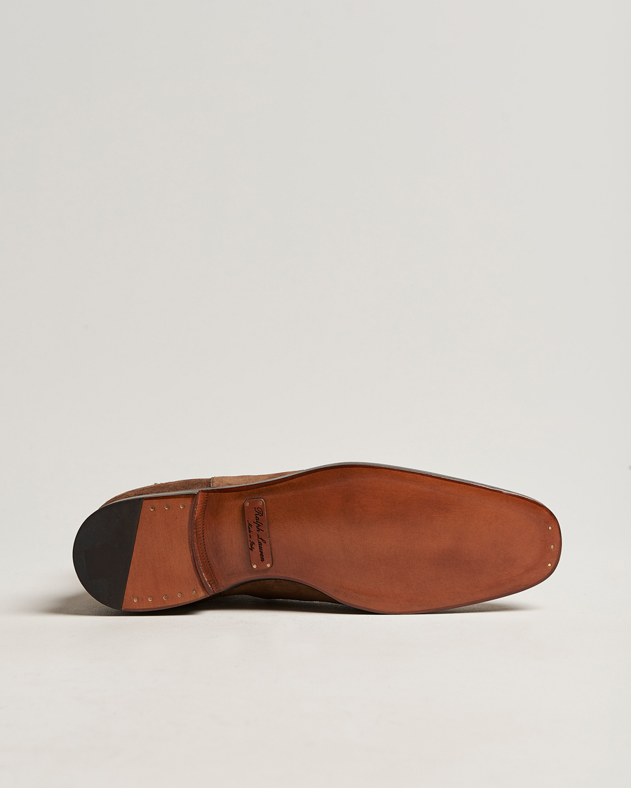 Hombres | Ralph Lauren Purple Label Penfield Chelsea Boots Chestnut Suede | Ralph Lauren Purple Label | Penfield Chelsea Boots Chestnut Suede