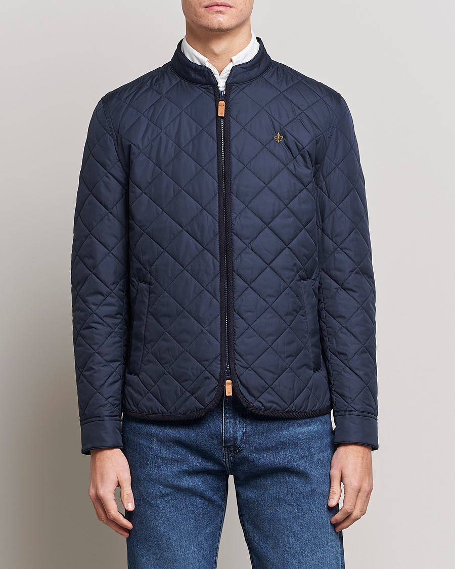 Hombres | Abrigos y chaquetas | Morris | Teddy Quilted Jacket Old Blue