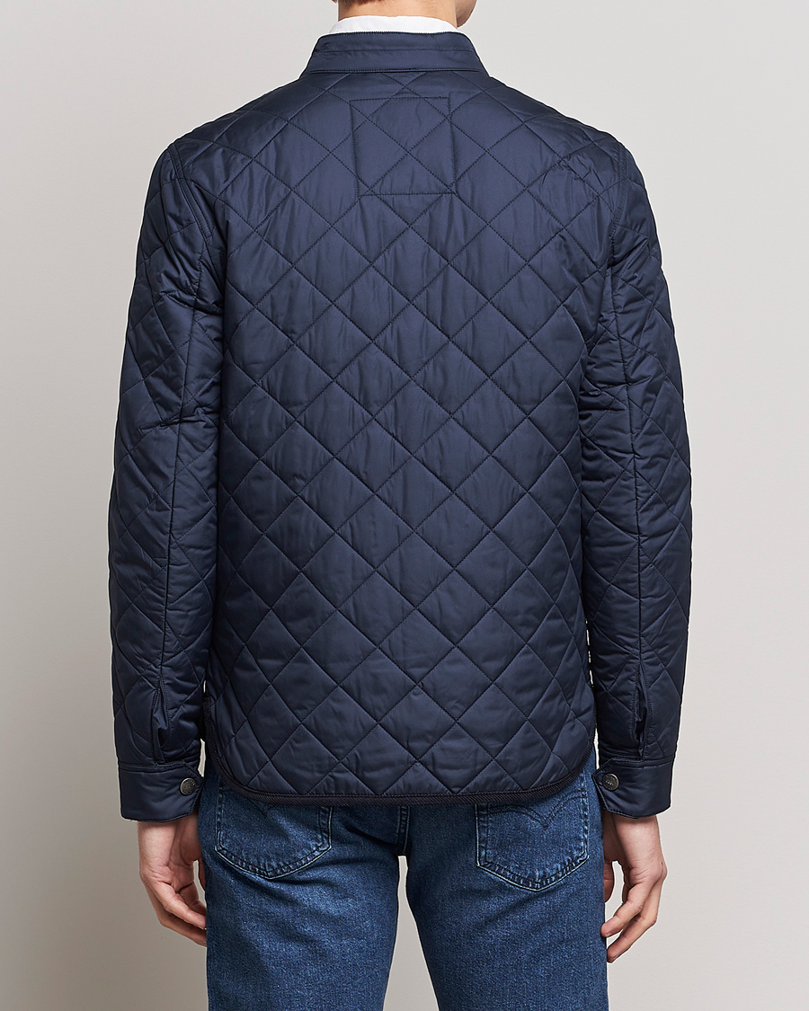 Hombres | Abrigos y chaquetas | Morris | Teddy Quilted Jacket Old Blue