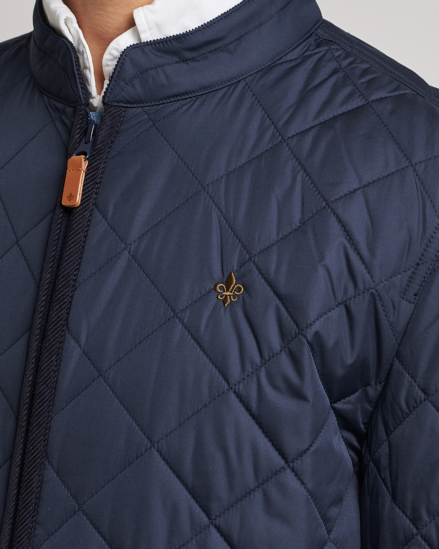 Hombres | Abrigos y chaquetas | Morris | Teddy Quilted Jacket Old Blue