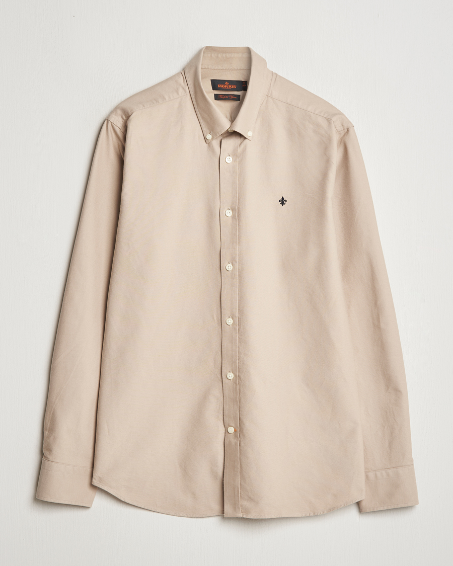 Hombres | Camisas | Morris | Douglas Oxford Shirt Khaki