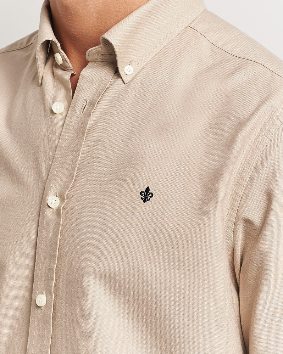 Hombres | Camisas | Morris | Douglas Oxford Shirt Khaki
