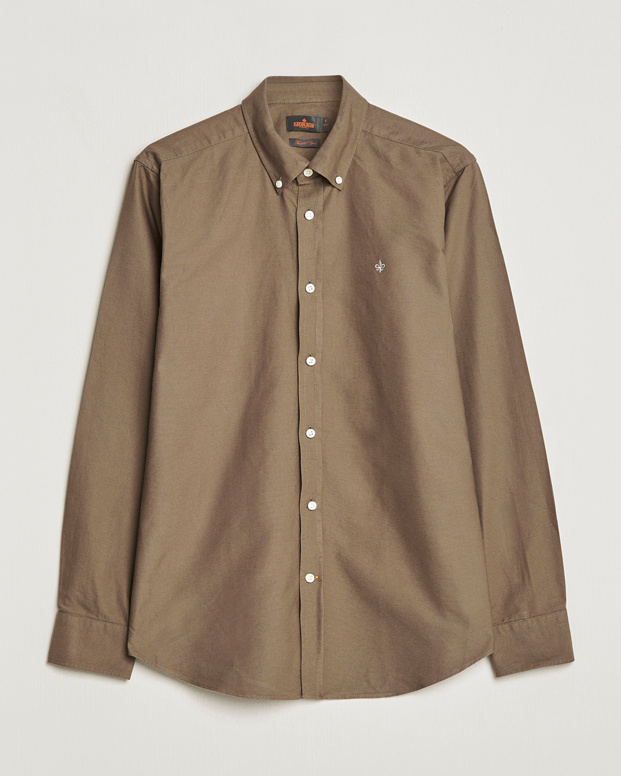 Hombres | Camisas | Morris | Douglas Oxford Shirt Brown