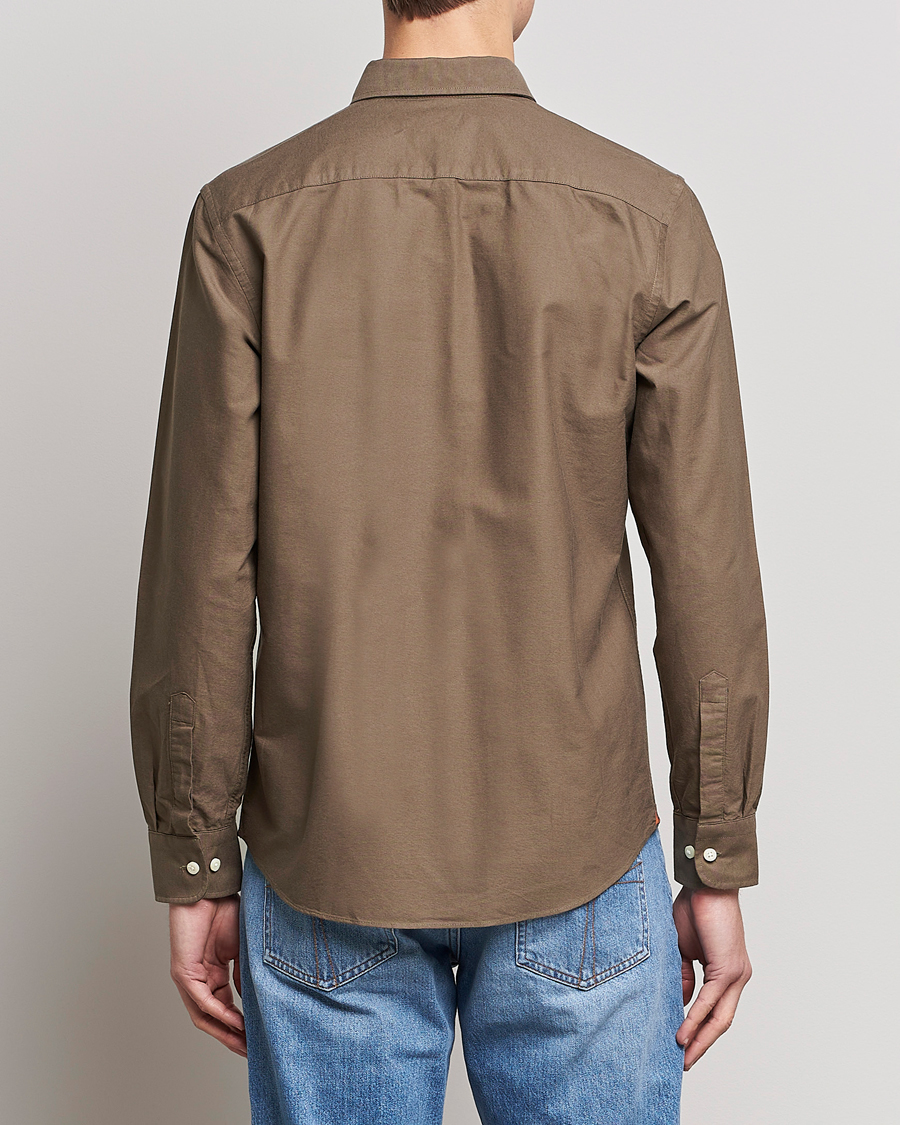 Hombres | Camisas | Morris | Douglas Oxford Shirt Brown