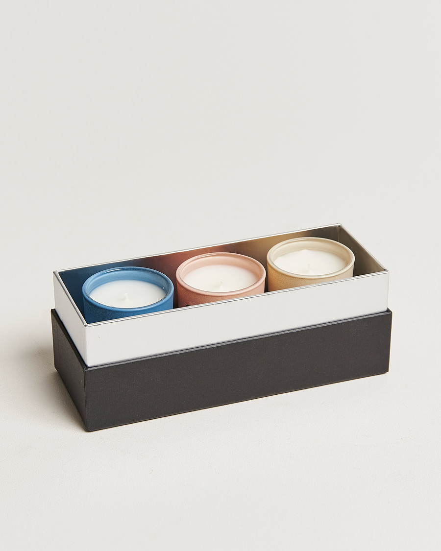 Herr | Doftljus | Floris London | Mini Candle Collection 3x70g 