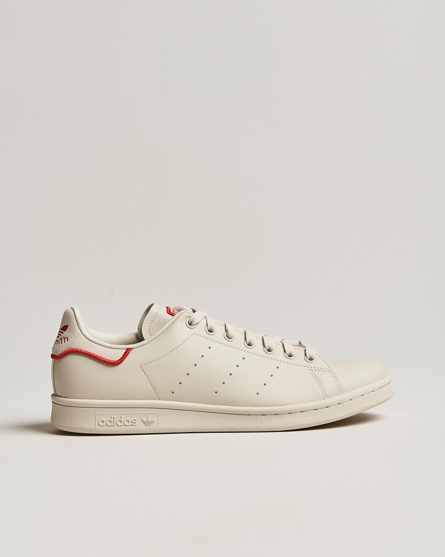Hombres | adidas Originals Stan Smith Sneaker Alumin/Cold Red | adidas Originals | Stan Smith Sneaker Alumin/Cold Red
