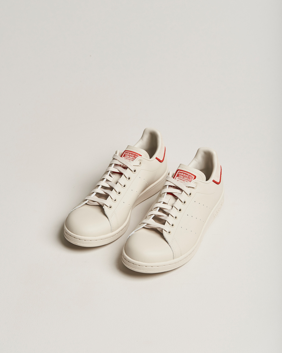 Hombres | adidas Originals Stan Smith Sneaker Alumin/Cold Red | adidas Originals | Stan Smith Sneaker Alumin/Cold Red