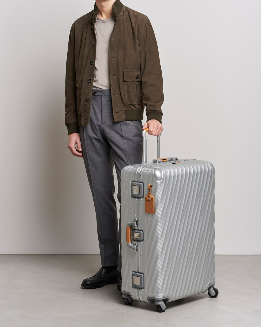 Hombres | Bolsos | TUMI | Extended Trip Aluminum Packing Case Texture Silver