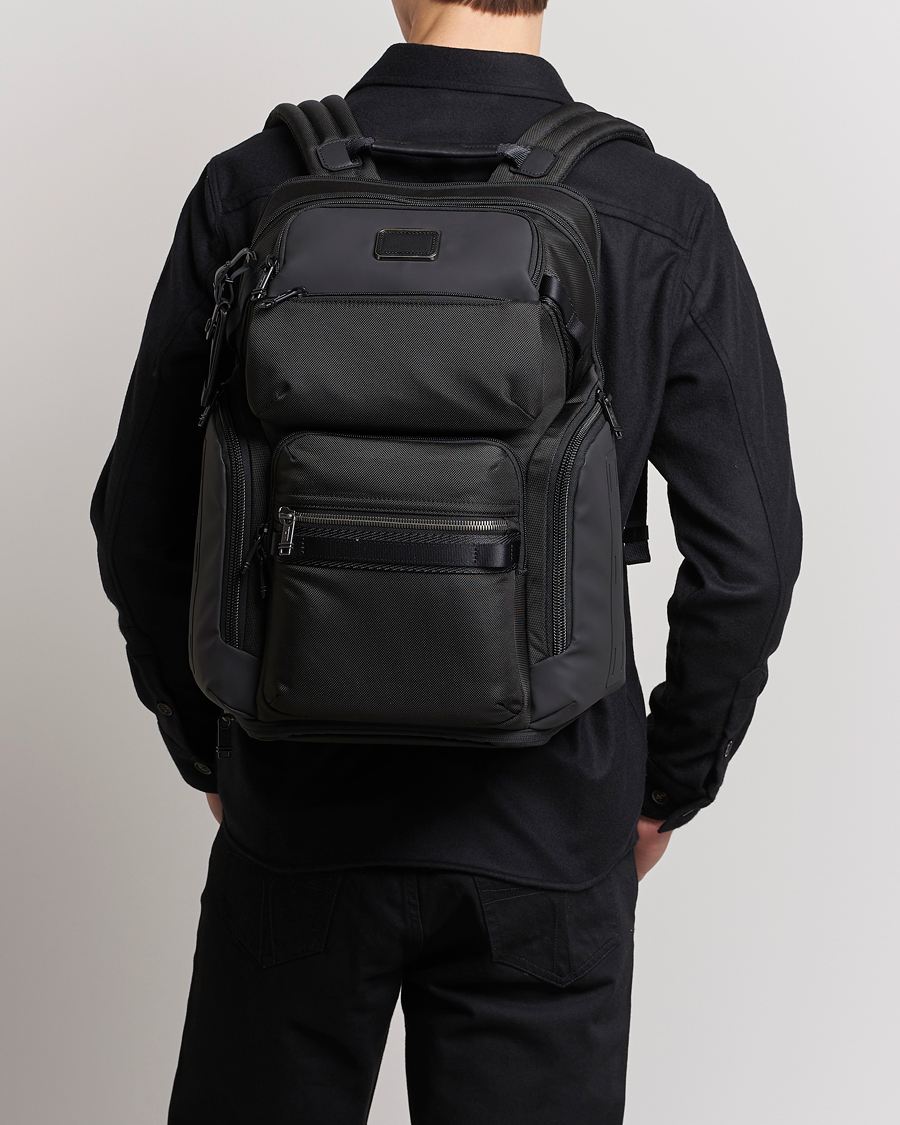 Hombres | TUMI Alpha Bravo Nomadic Backpack Black | TUMI | Alpha Bravo Nomadic Backpack Black