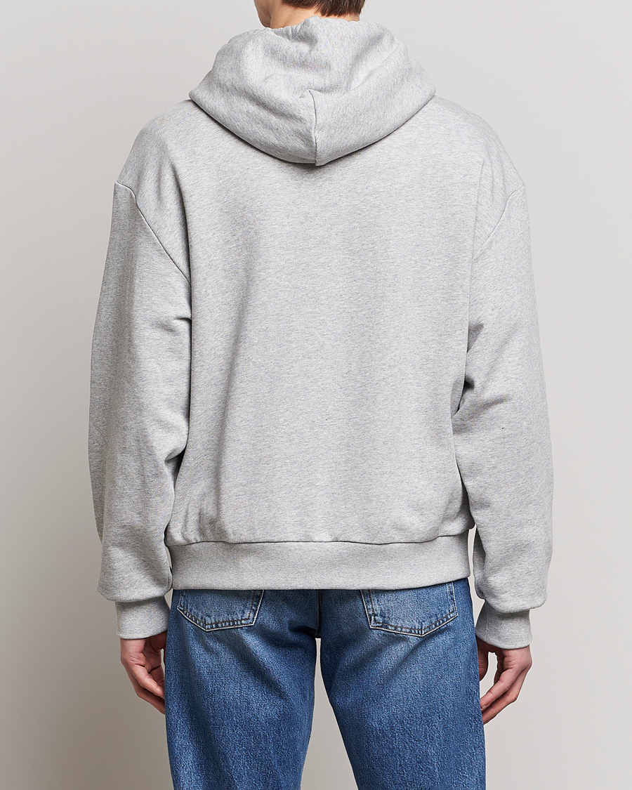 Hombres | Jerséis y prendas de punto | Alanui | Embroidered Hoodie Grey Melange