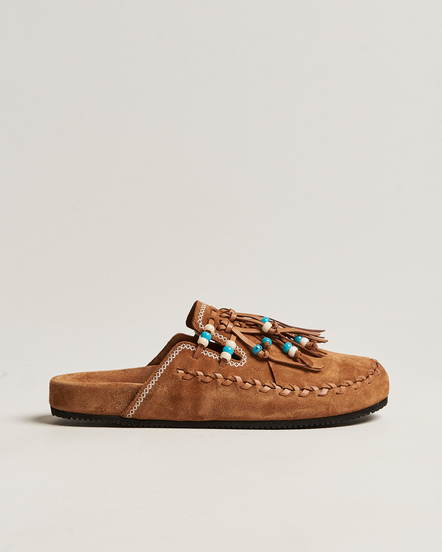 Hombres | Alanui Salvation Mountain Mule Brown Suede | Alanui | Salvation Mountain Mule Brown Suede