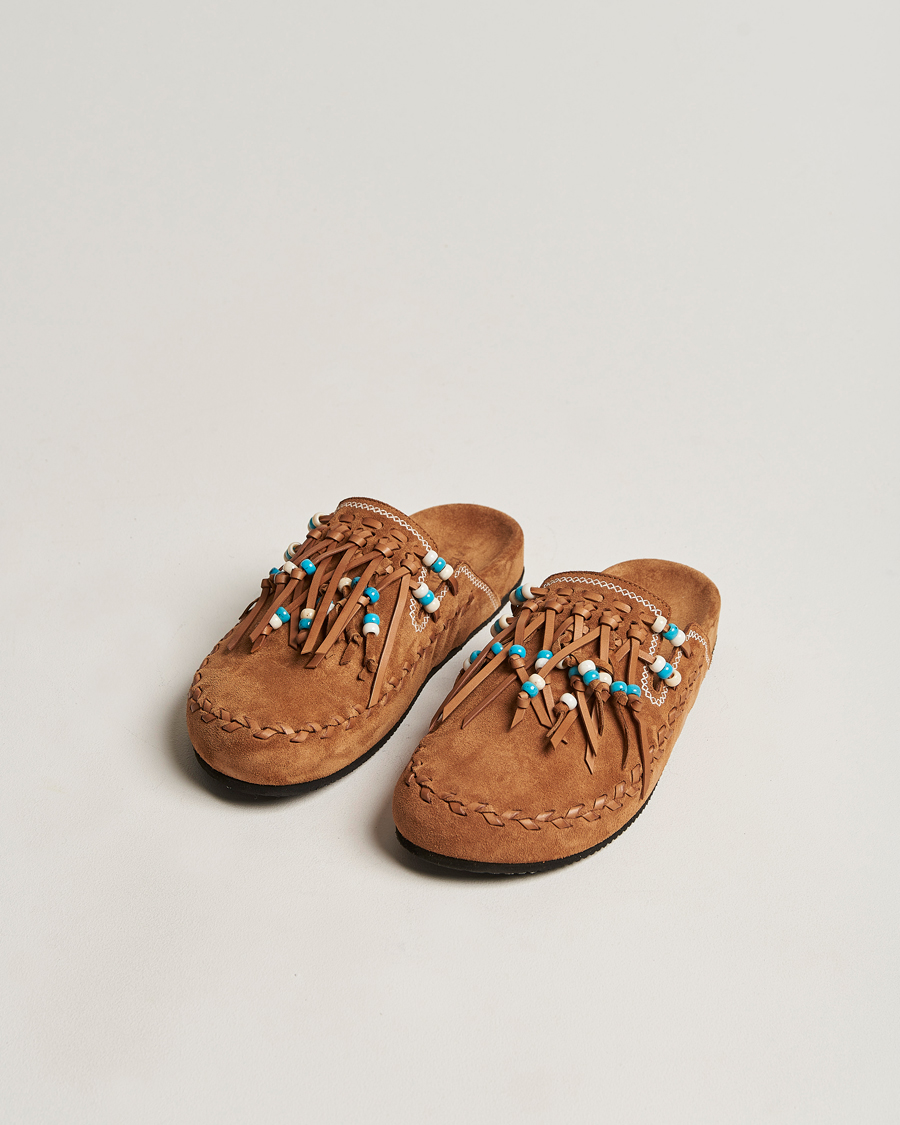 Hombres | Alanui Salvation Mountain Mule Brown Suede | Alanui | Salvation Mountain Mule Brown Suede