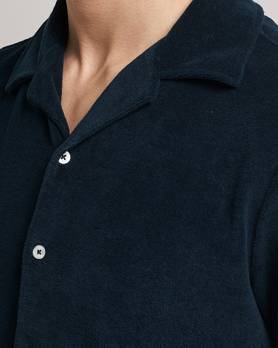 Hombres | Camisas | Altea | Terry Bowling Shirt Navy