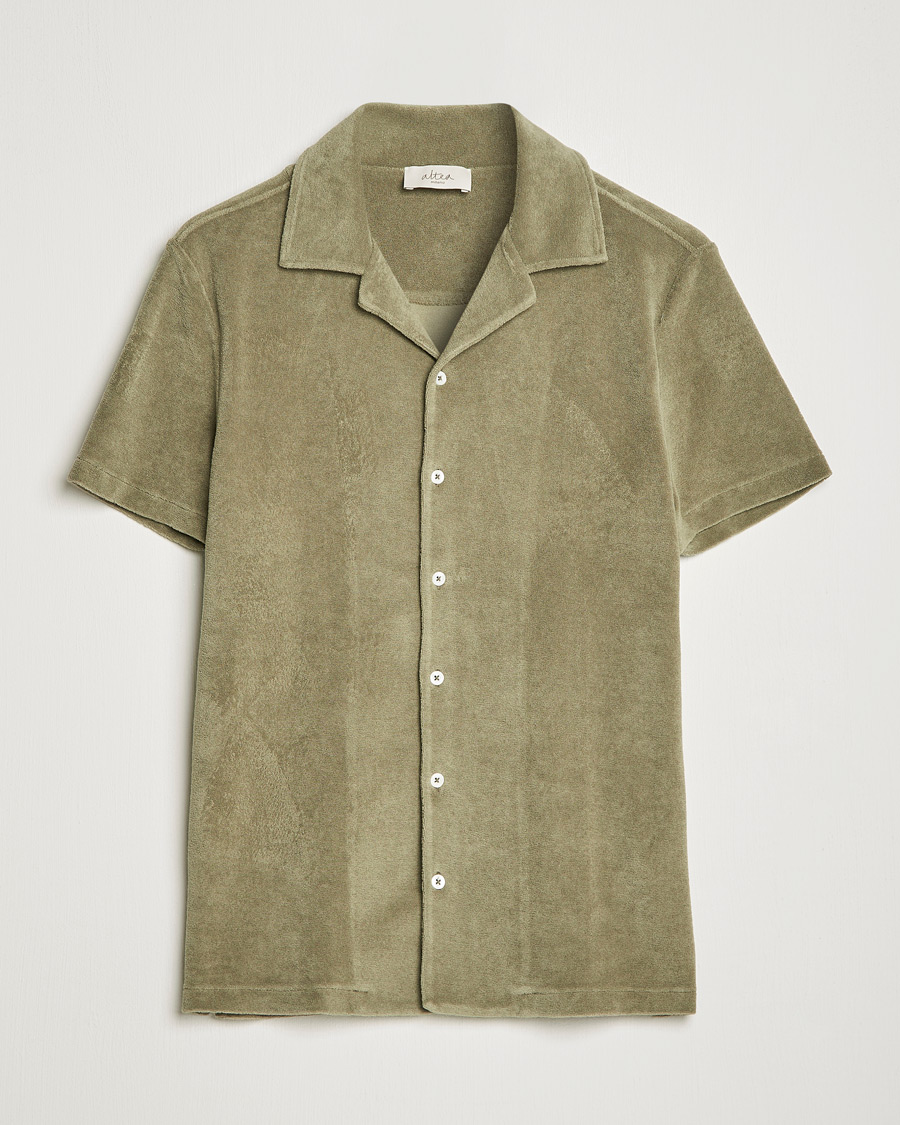 Hombres | Camisas | Altea | Terry Bowling Shirt Olive