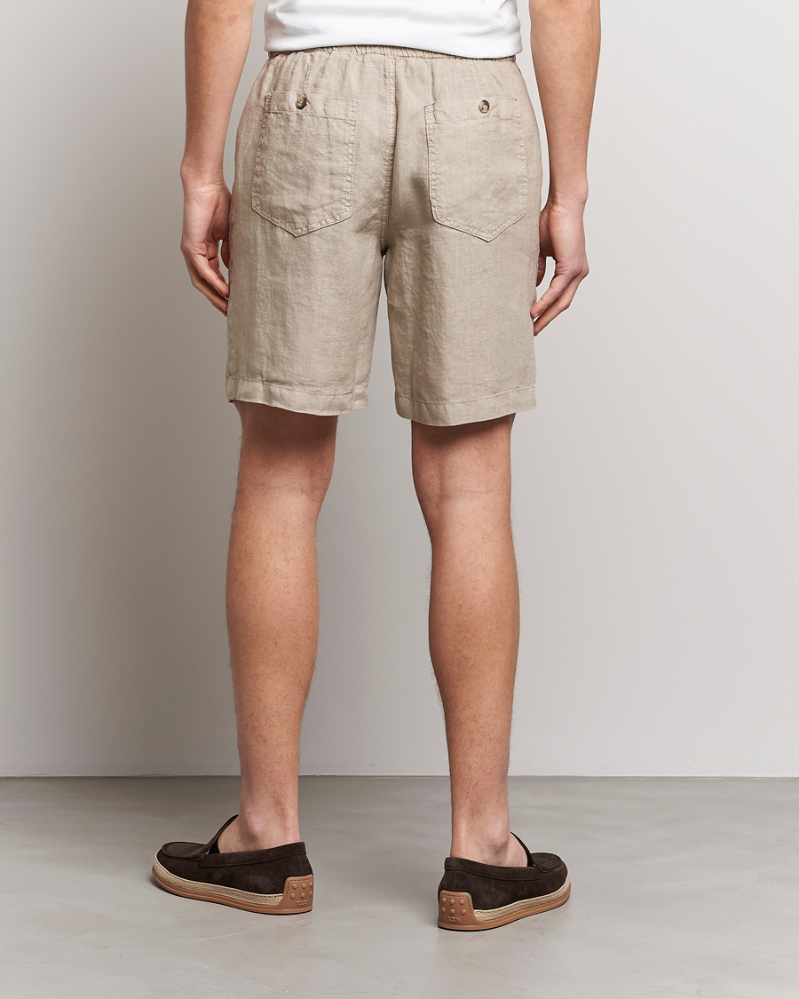 Hombres | Pantalones cortos | Altea | Linen Shorts Beige
