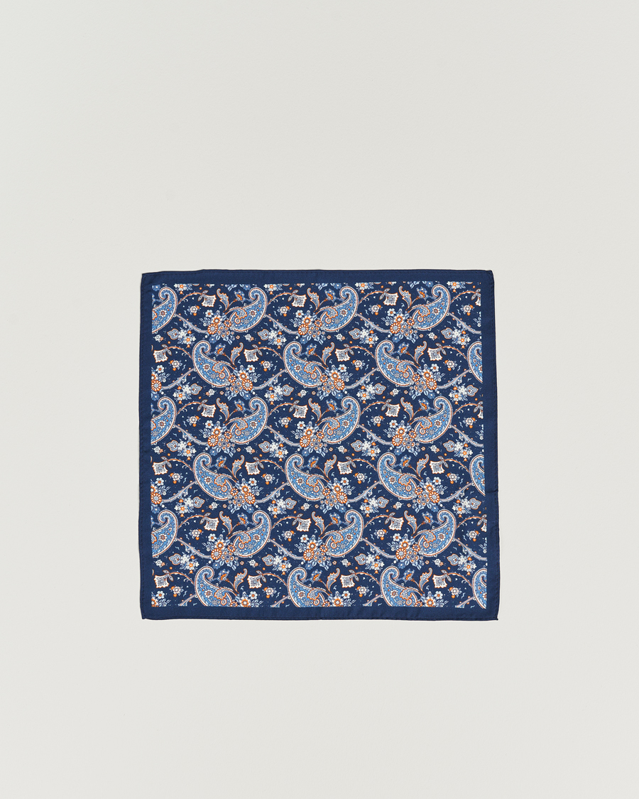 Hombres | Amanda Christensen Box Set Silk Twill 8cm Tie With Pocket Square Navy | Amanda Christensen | Box Set Silk Twill 8cm Tie With Pocket Square Navy