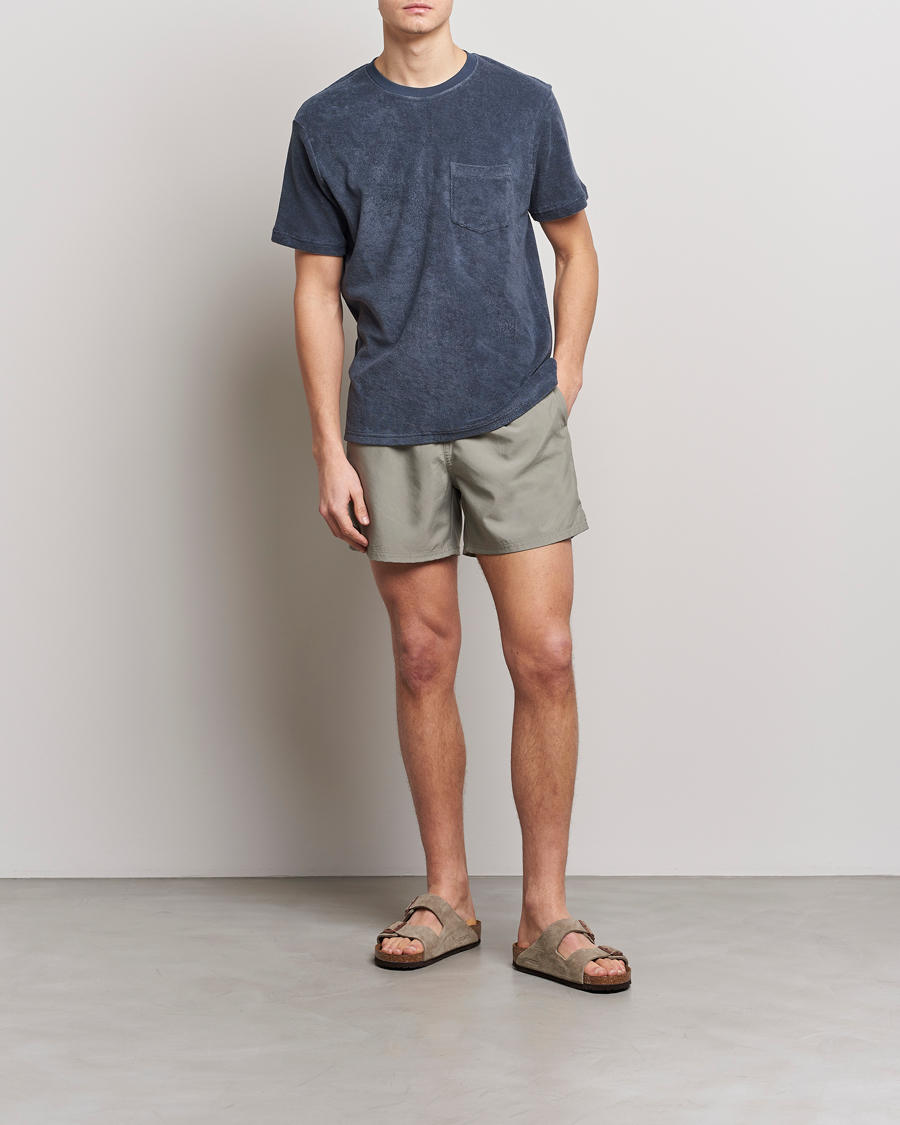 Hombres | Bañadores | Bread & Boxers | Swimshorts Sage Green