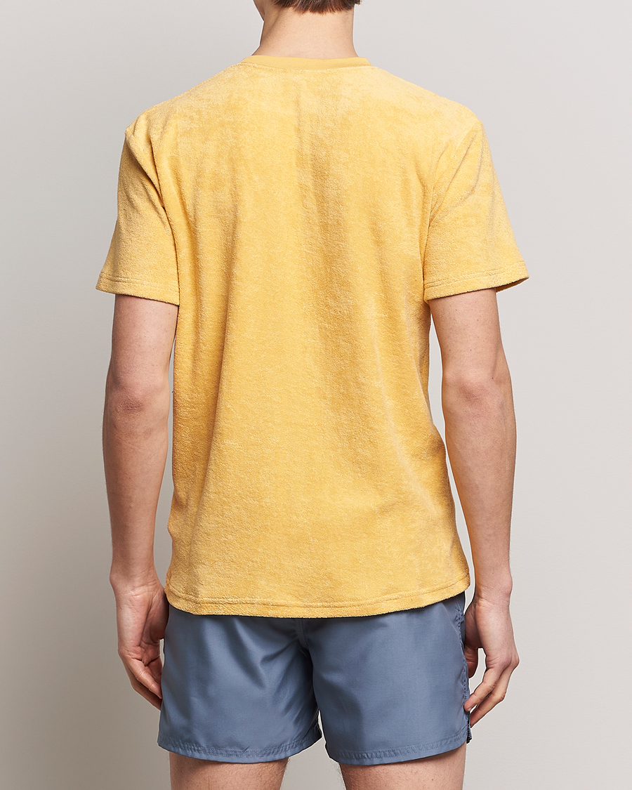 Hombres | Camisetas | Bread & Boxers | Terry Crew Neck T-Shirt Sahara Sun