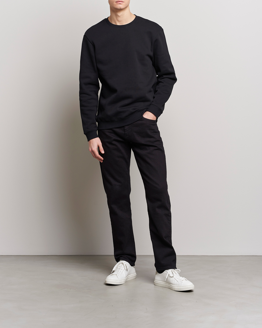 Hombres | Jerséis y prendas de punto | Bread & Boxers | Loungewear Sweatshirt Black