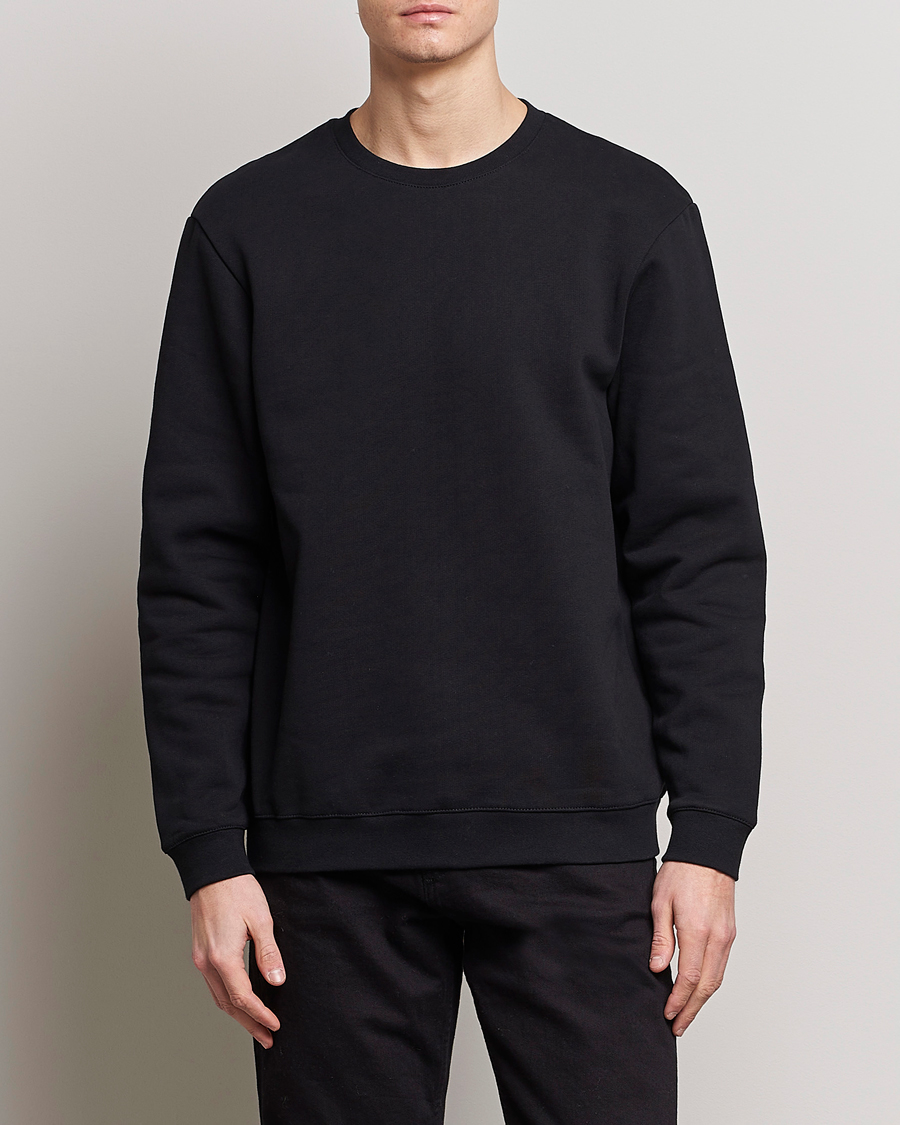 Hombres |  | Bread & Boxers | Loungewear Sweatshirt Black