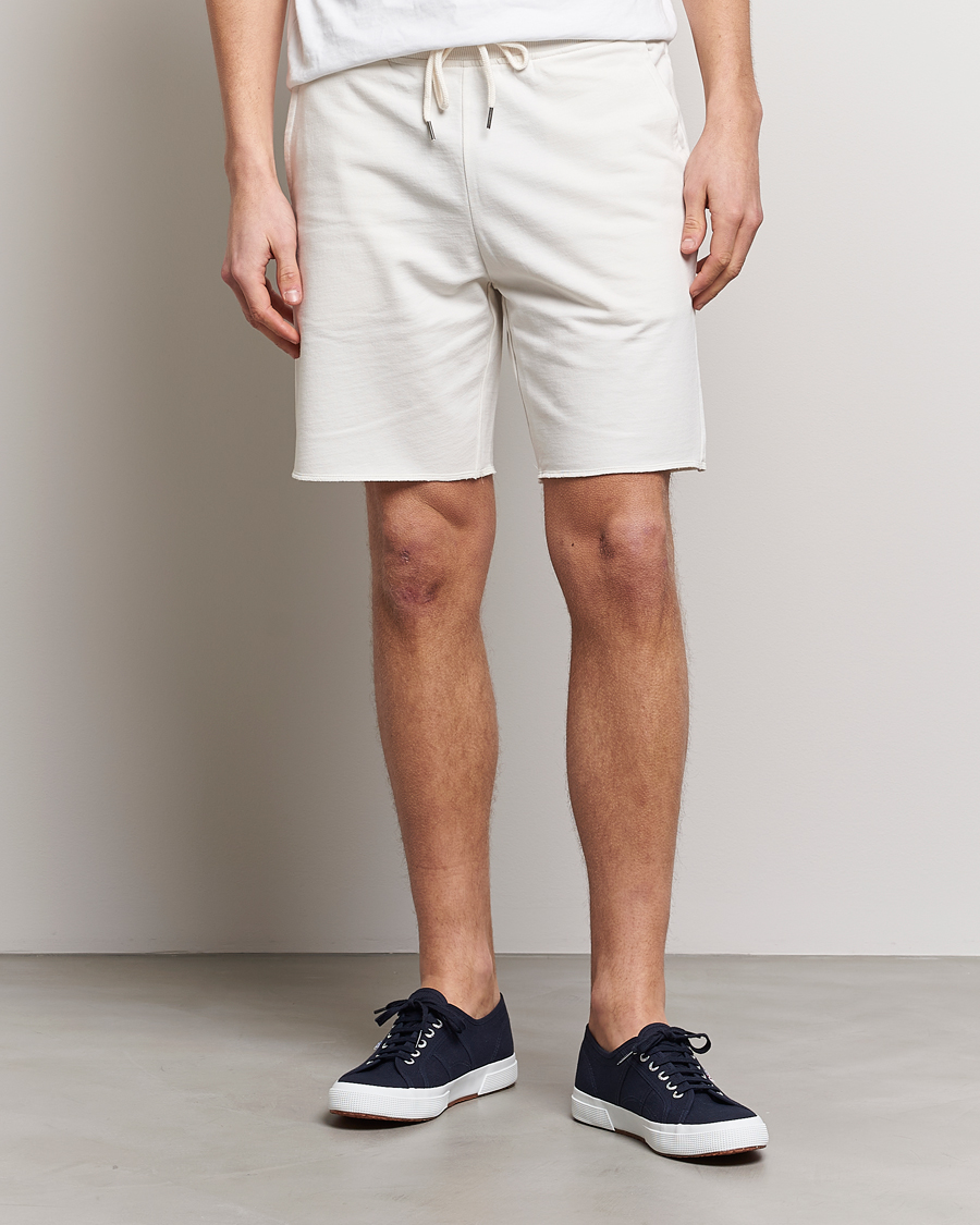 Hombres | Pantalones cortos | Bread & Boxers | Loungewear Sweatshorts Ivory