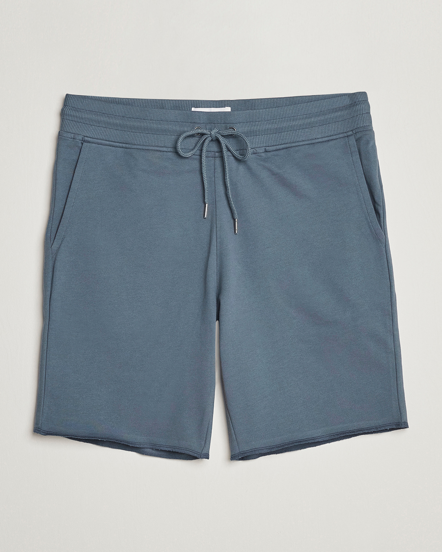 Hombres | Pantalones cortos | Bread & Boxers | Loungewear Sweatshorts Smoky Blue