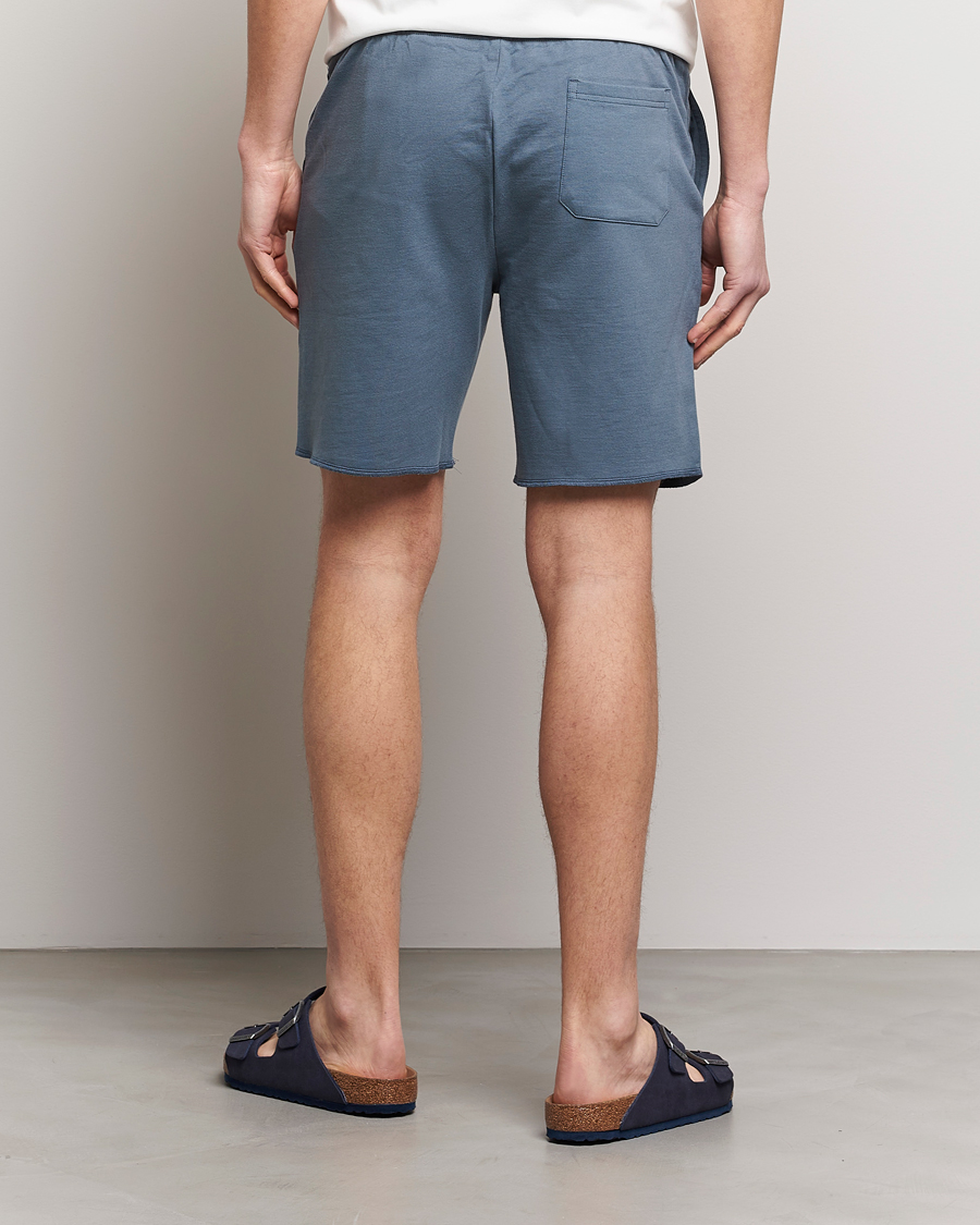 Hombres | Pantalones cortos | Bread & Boxers | Loungewear Sweatshorts Smoky Blue