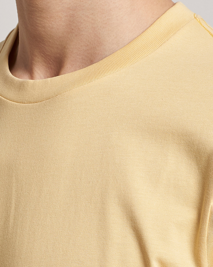 Hombres | Camisetas | Bread & Boxers | Heavy Cotton Crew Neck Tee Sahara Sun