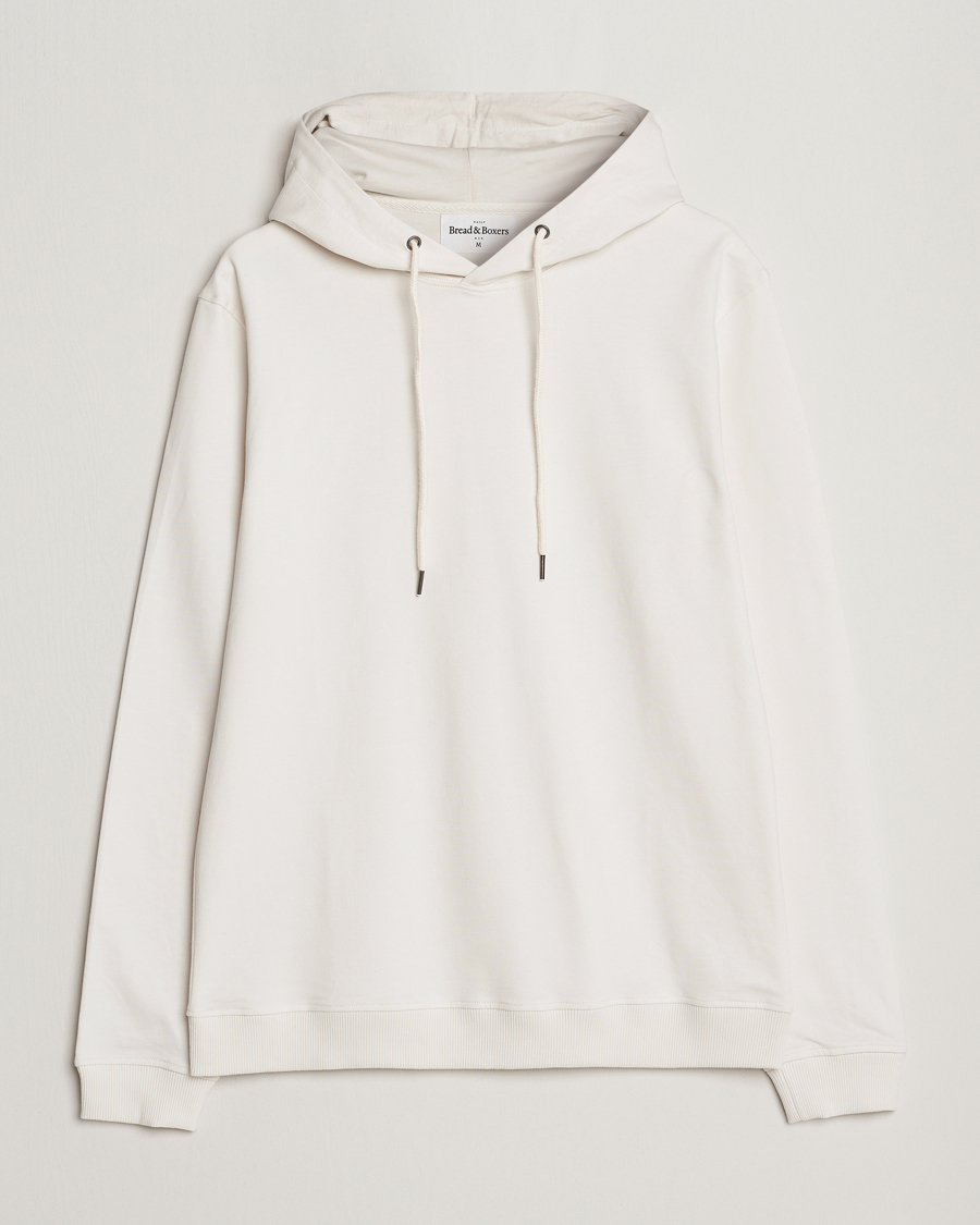 Hombres | Jerséis y prendas de punto | Bread & Boxers | Loungwear Hoodie Ivory