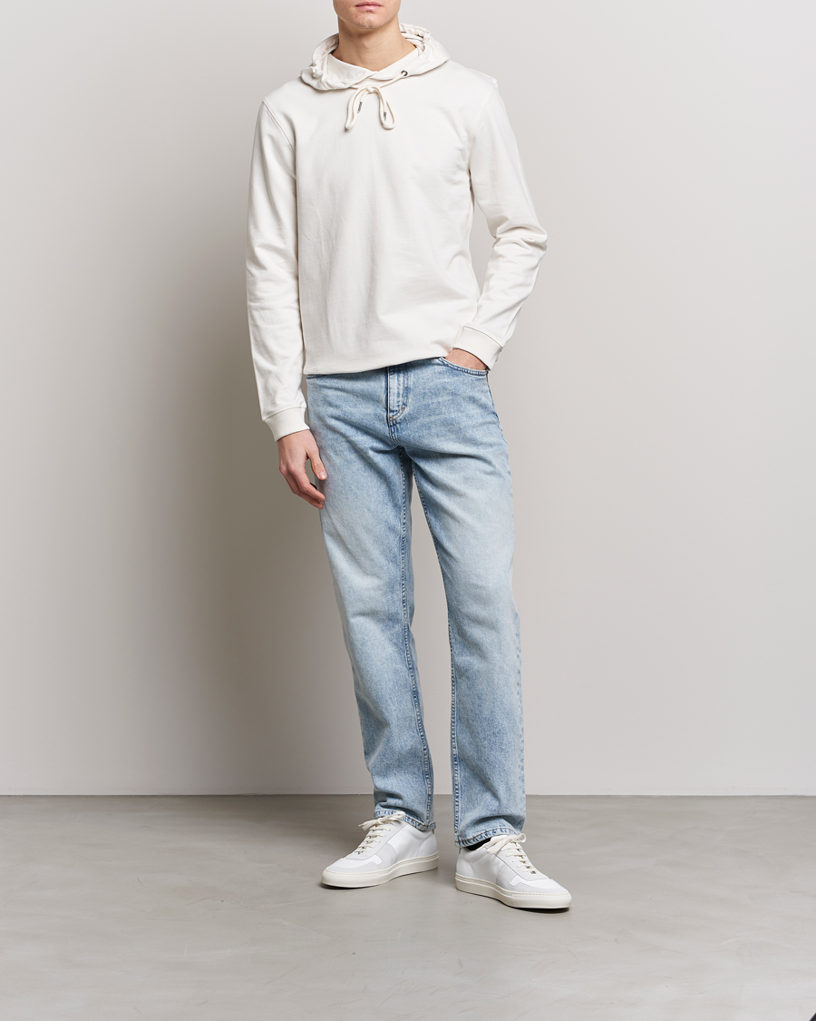 Hombres | Jerséis y prendas de punto | Bread & Boxers | Loungwear Hoodie Ivory