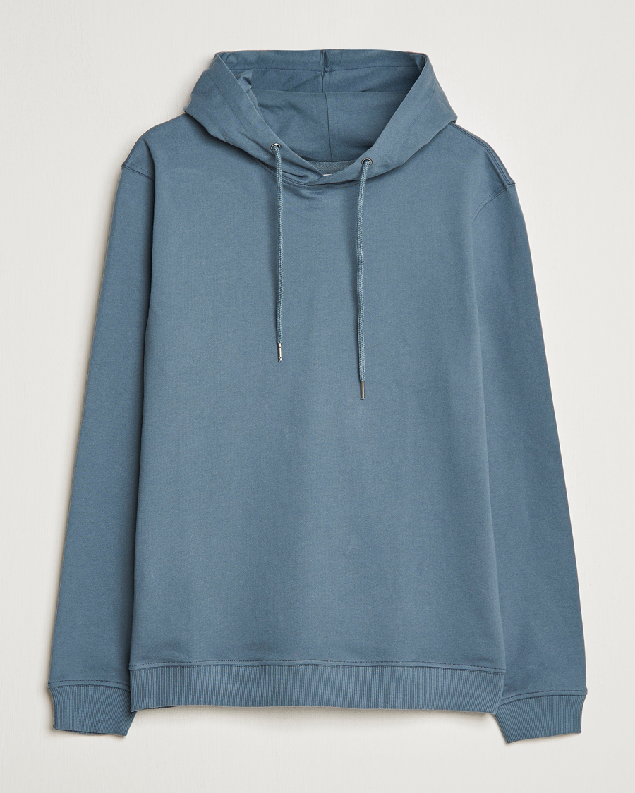 Hombres | Jerséis y prendas de punto | Bread & Boxers | Loungwear Hoodie Smoky Blue