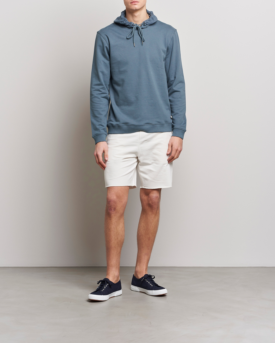 Hombres | Jerséis y prendas de punto | Bread & Boxers | Loungwear Hoodie Smoky Blue