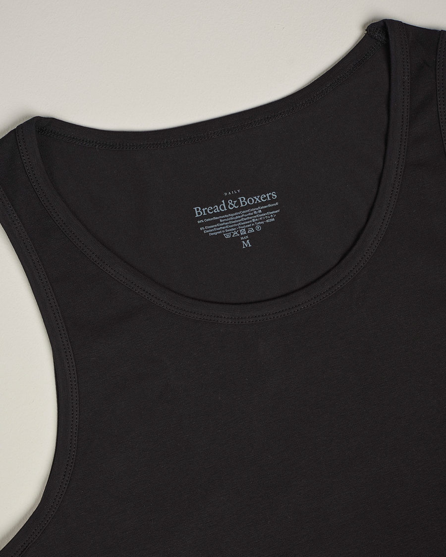 Hombres | Camisetas | Bread & Boxers | 2-Pack Tank Top Black