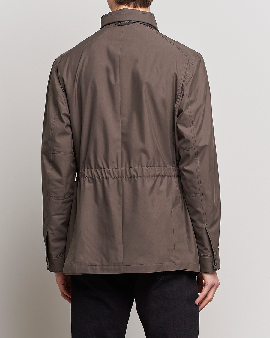 Hombres | Abrigos y chaquetas | Brioni | Performa Silk Field Jacket Olive