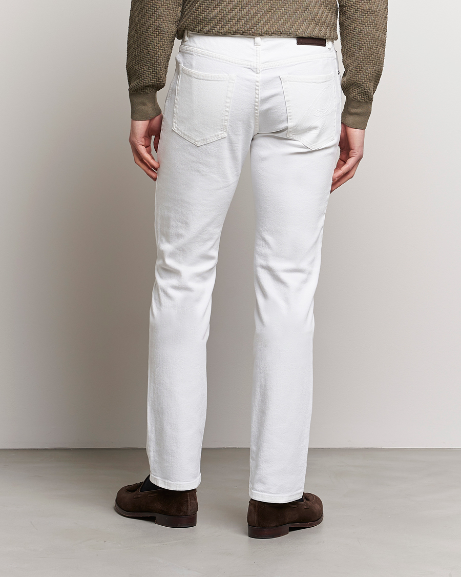 Hombres | Pantalones | Brioni | Slim Fit 5-Pocket Pants White