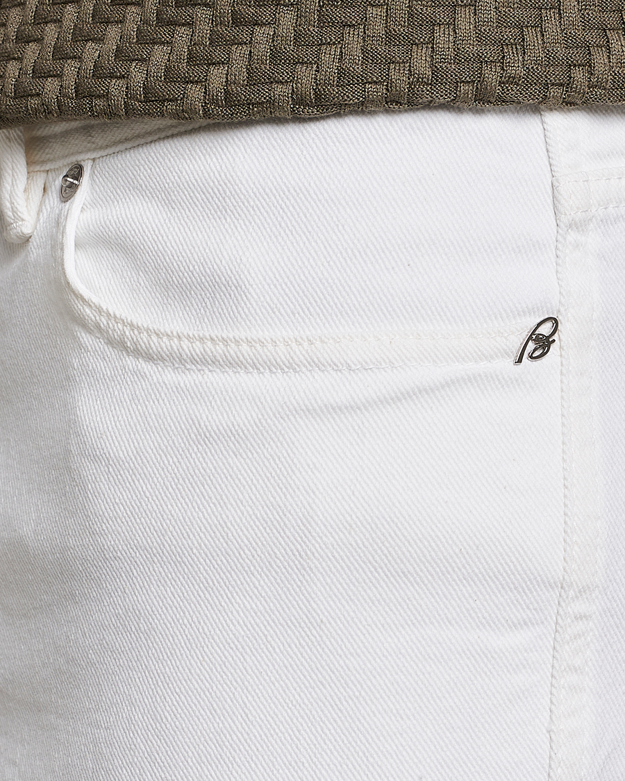 Hombres | Pantalones | Brioni | Slim Fit 5-Pocket Pants White