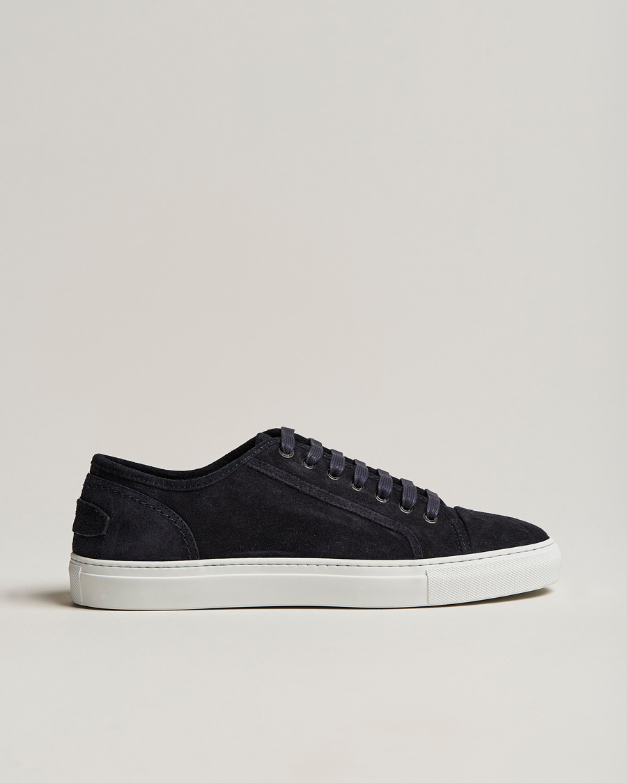 Hombres | Brioni Casetta Suede Sneakers Navy | Brioni | Casetta Suede Sneakers Navy