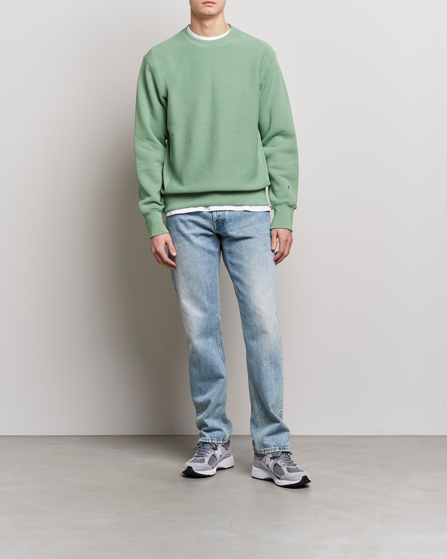 Hombres | Jerséis y prendas de punto | Champion | Reverse Weave Soft Fleece Sweatshirt Loden Frost