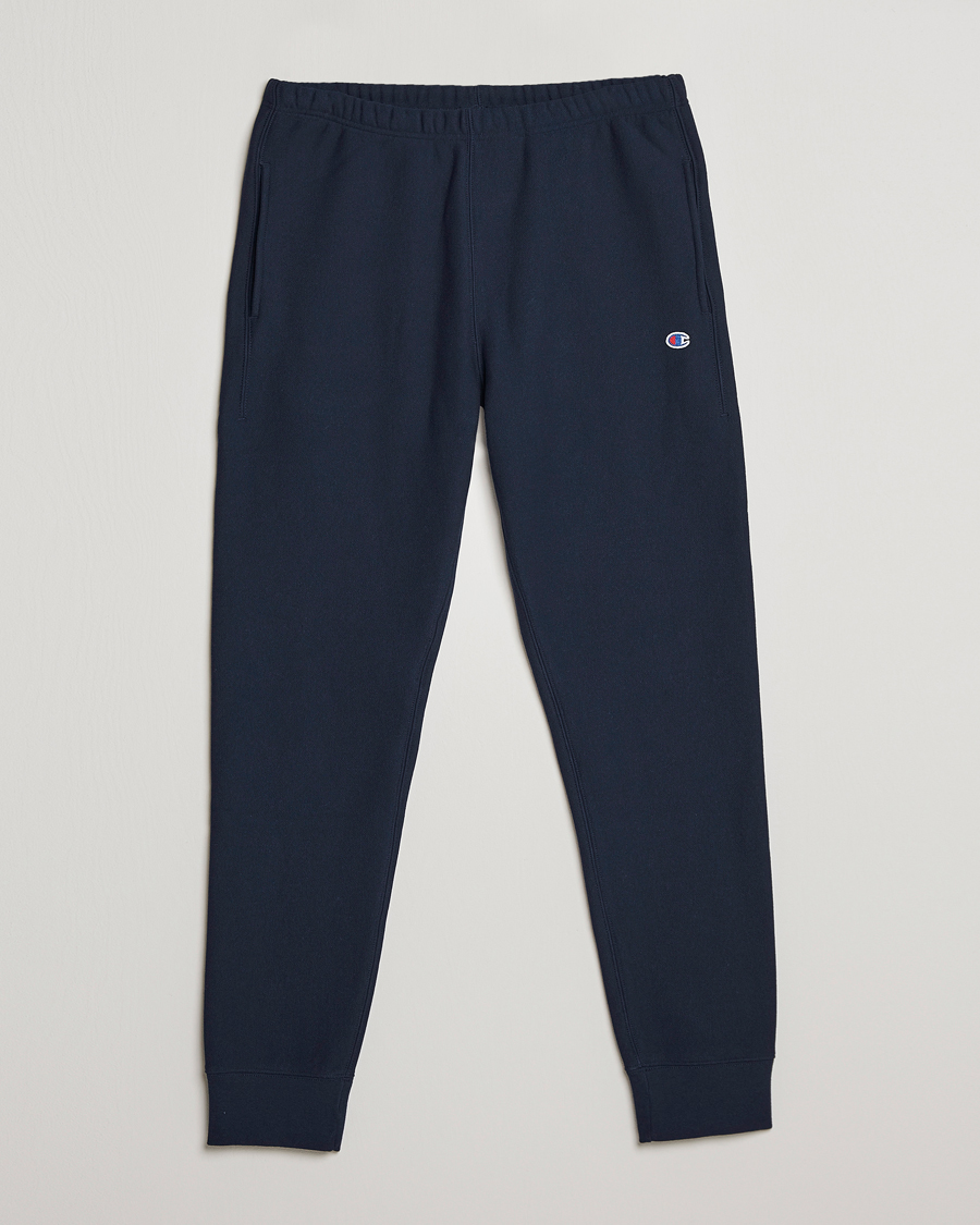 Hombres | Pantalones | Champion | Reverse Weave Soft Fleece Sweatpants Navy