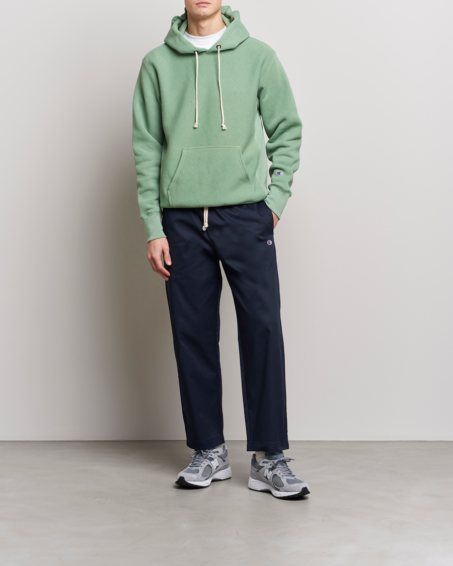 Hombres | Pantalones | Champion | Straight Fit Twill Drawstring Pants Navy