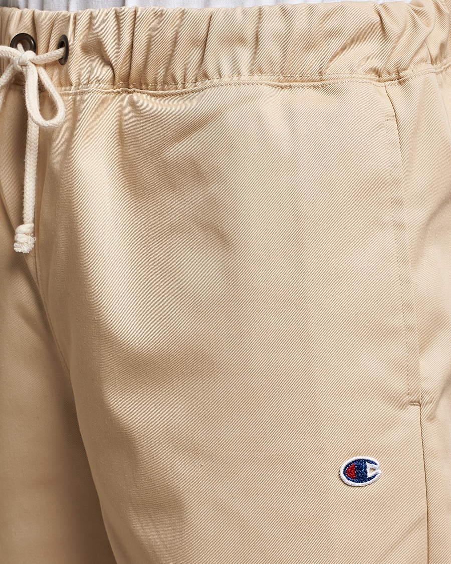 Hombres | Pantalones | Champion | Straight Fit Twill Drawstring Pants Irish Cream