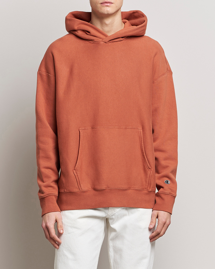 Hombres | Jerséis y prendas de punto | Champion | Heritage Garment Dyed Hood Baked Clay