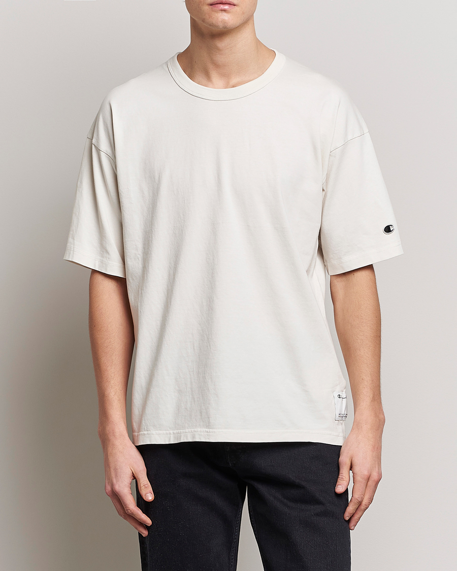 Hombres | Camisetas | Champion | Heritage Garment Dyed T-Shirt Egret