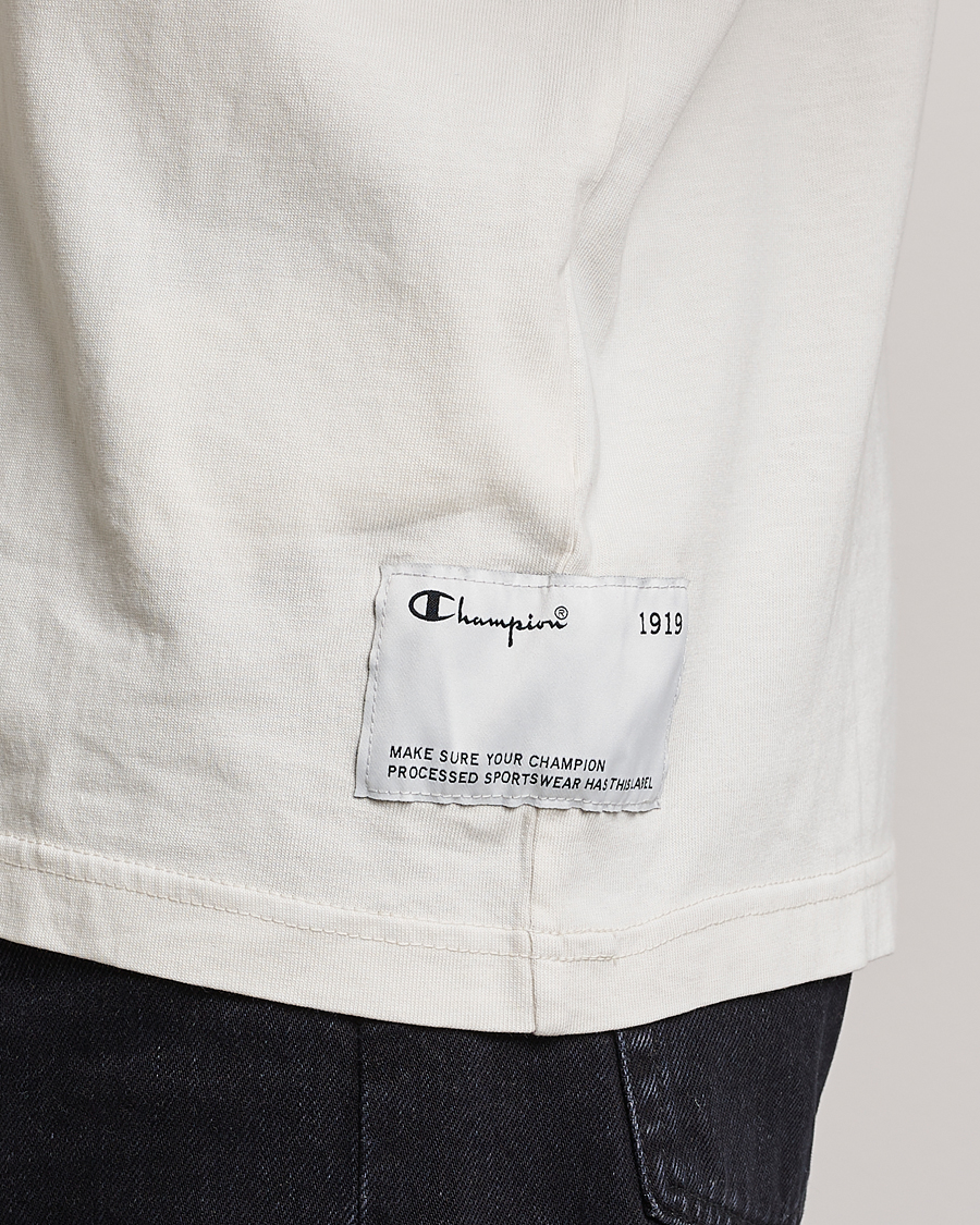 Hombres | Camisetas | Champion | Heritage Garment Dyed T-Shirt Egret